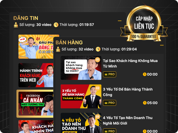 Liên tục cập nhật kiến thức Marketing mới nhất